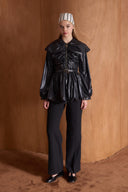 Aurelia Balloon Half-Zip Raincoat