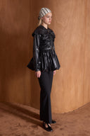Aurelia Balloon Half-Zip Raincoat