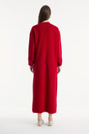 Side-Tie Detail Knit Dress