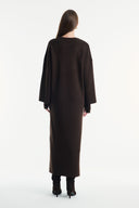 Belted Basic Knit Dress