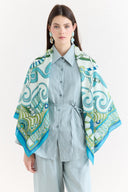 Samora Patterned Shoulder Shawl