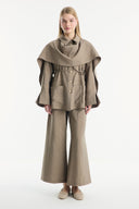 Shawl Collar Detailed Pant Suit