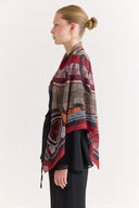 Samora Patterned Shoulder Shawl