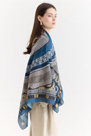 Samora Patterned Shoulder Shawl