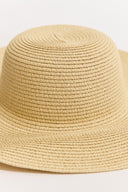 Wide-Brimmed Straw Hat
