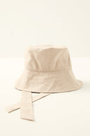 Bağlama Detaylı Bucket Şapka