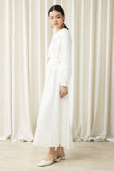 Tie-Neck Detail Voile Set
