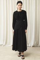 Tie-Neck Detail Voile Set