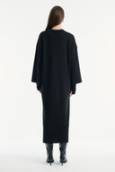 Belted Basic Knit Dress