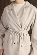 Belted Blazer Suit