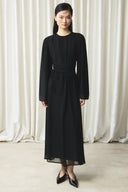 Chiffon Dress with Elasticated Waist