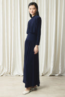 Waist-Pleated Sendy Dress
