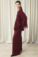 Waist-Tunnel Chiffon Set