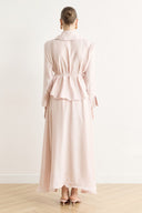 Bella Wide Collar Skirt Set