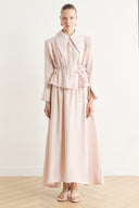 Bella Wide Collar Skirt Set