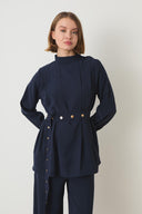 Bernadette Snap-Button Ribbed Set