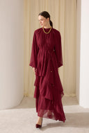 Billie Ruffled Chiffon Dress
