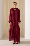 Billie Ruffled Chiffon Dress
