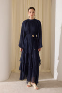 Billie Ruffled Chiffon Dress