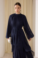 Billie Ruffled Chiffon Dress