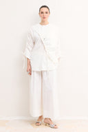 Piping Detailed Poplin Shirt