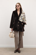 Blazer Goldfox Belted Jacket