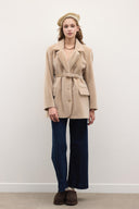 Blazer Goldfox Belted Jacket