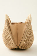 Bubble Straw Woven Bag