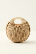 Bubble Straw Woven Bag