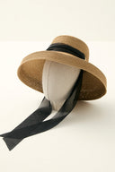 Domed Straw Hat