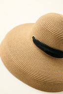 Domed Straw Hat