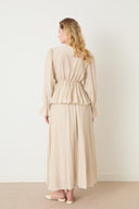 Brendon Tie-Front Skirt Set
