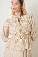Brendon Tie-Front Skirt Set