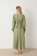 Brendon Tie-Front Skirt Set