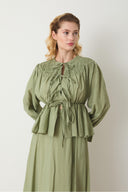 Brendon Tie-Front Skirt Set