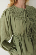 Brendon Tie-Front Skirt Set
