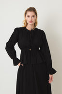 Brendon Tie-Front Skirt Set