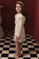 Cotton Dress with Embroidery Detail