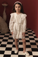 Cotton Dress with Embroidery Detail