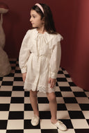 Cotton Dress with Embroidery Detail