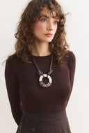 Large Hoop Link Necklace