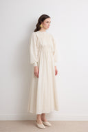 Ruched Botti Cotton Dress