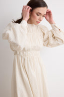 Ruched Botti Cotton Dress