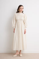 Ruched Botti Cotton Dress