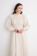 Ruched Botti Cotton Dress