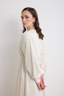 Gathered Botti Cotton Dress