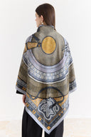 Samora Patterned Shoulder Shawl