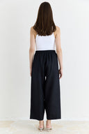 Straight Fit Organic Linen Trousers