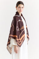 Samora Patterned Shoulder Shawl