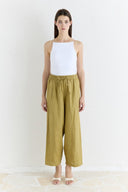 Straight-Fit Organic Linen Trousers
